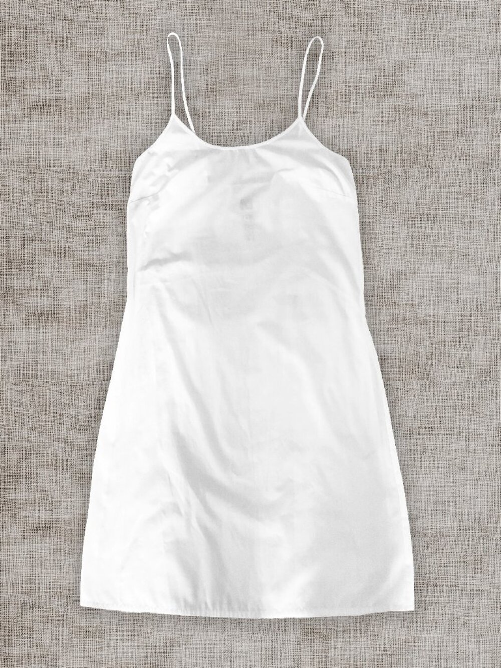 Laundry by Design White Slip-Inspired Mini Dress Size 10